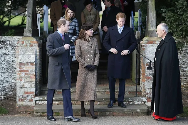 Kate Middleton attends Christmas Day Service