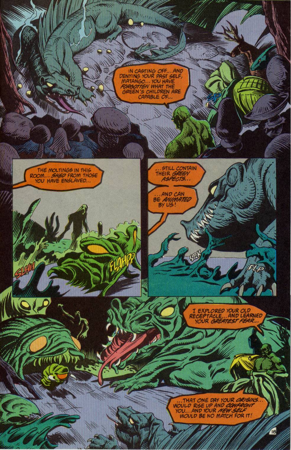 Swamp Thing (1982) Issue #109 #117 - English 18