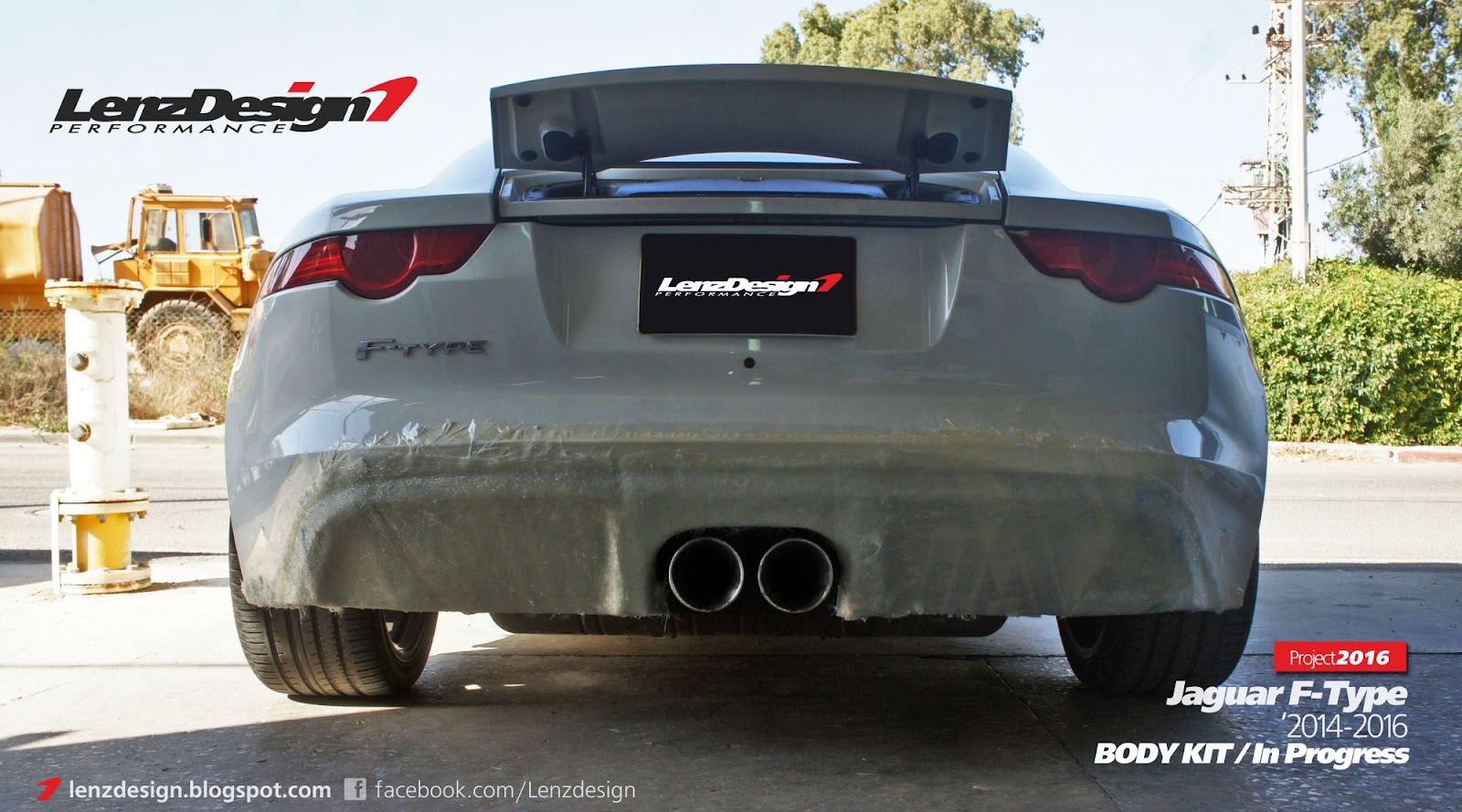Jaguar F-Type Body Kit Lenzdesign Performance
