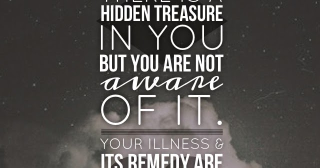 The Official MFI® Blog Quote of the Day There is a Hidden Treasure in