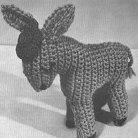 PATRON BURRO AMIGURUMI 3065