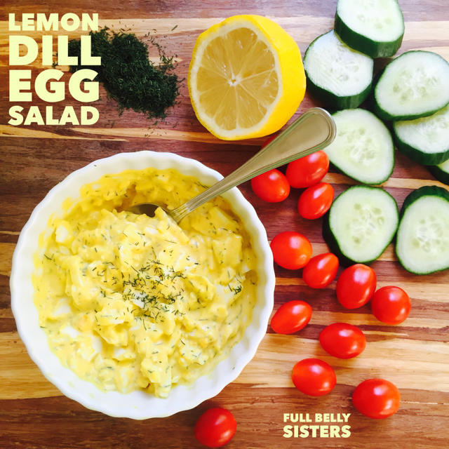 Lemon Dill Egg Salad