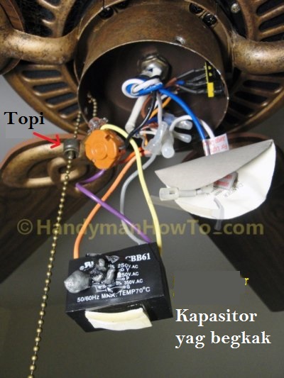 Kapasitor Kipas Angin - Cara Pasang Kapasitor, Cara Cek & Harga