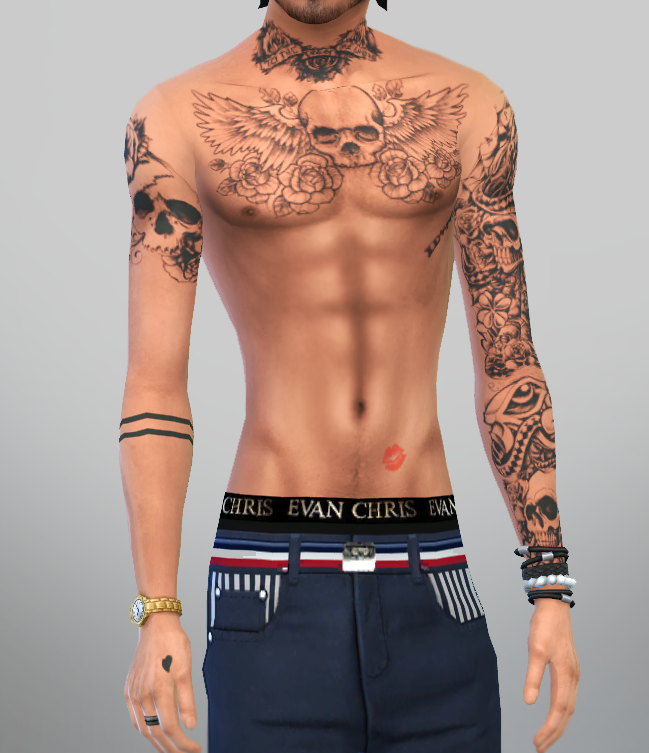 Sims Female Full Body Tattoo Mod Skinhon