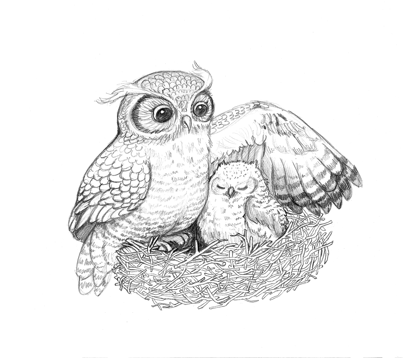 Isabella Kung's illustrations Happy Mother's Day!