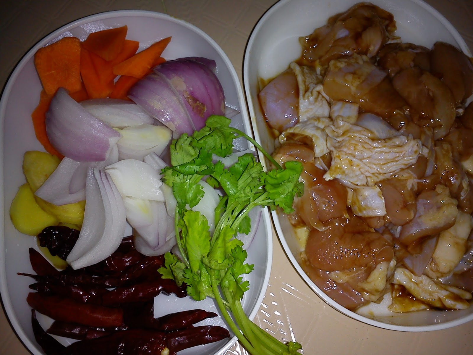 Cooking Pleasure SZECHUAN SPICY CHICKEN RICE HOT POT