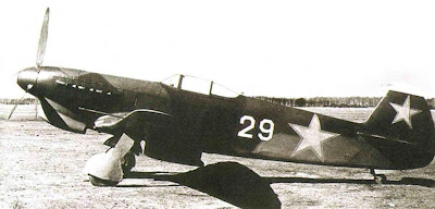 Высотный Як-9 образца 1943 года с мотором М-105ПД. 