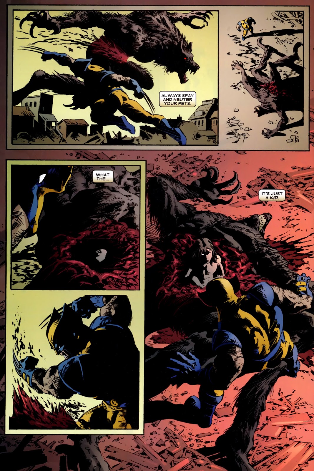 Read online Wolverine (2003) comic - Issue # Annual 2 - 26