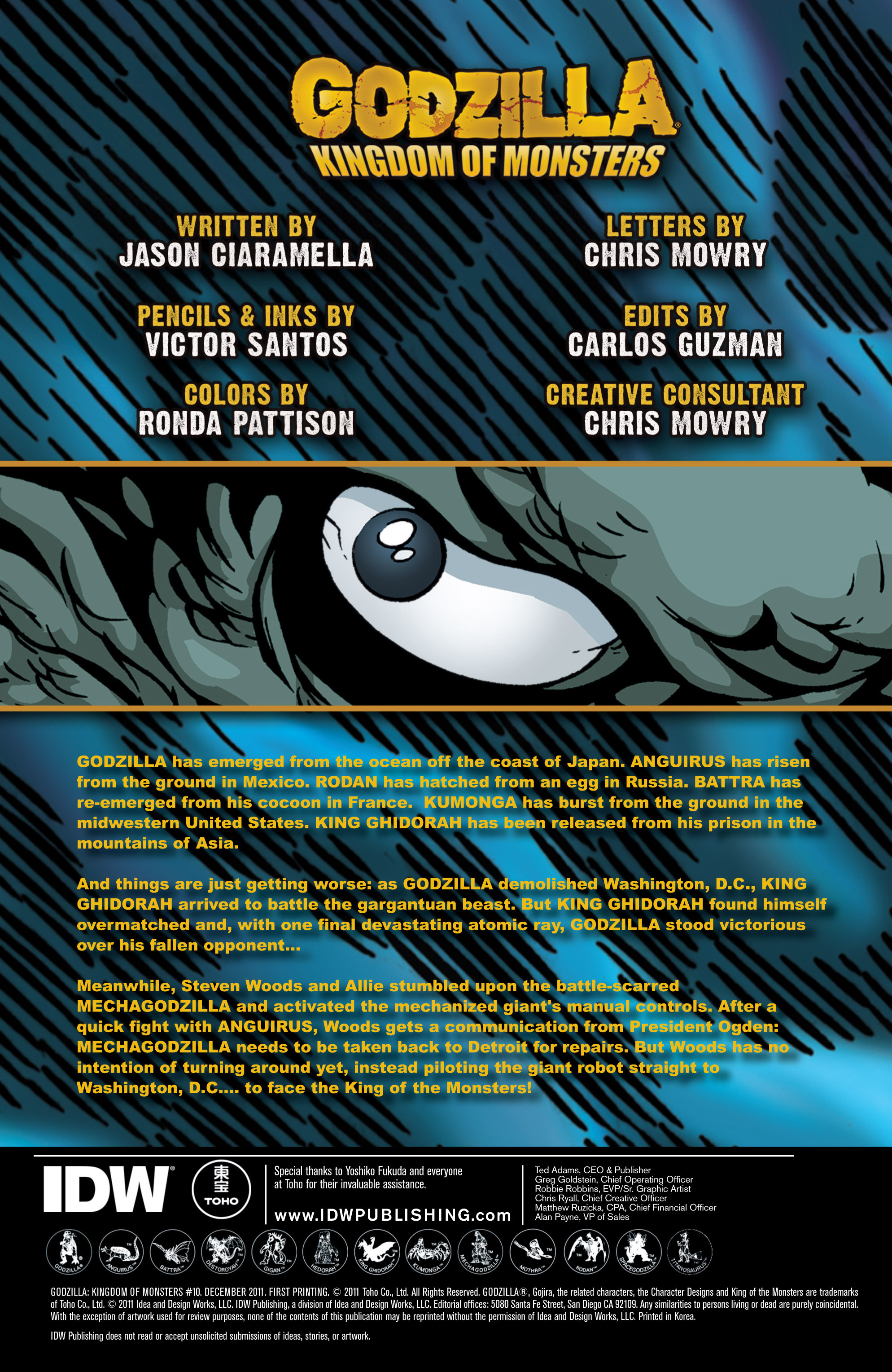 Read online Godzilla: Kingdom of Monsters comic -  Issue #10 - 2