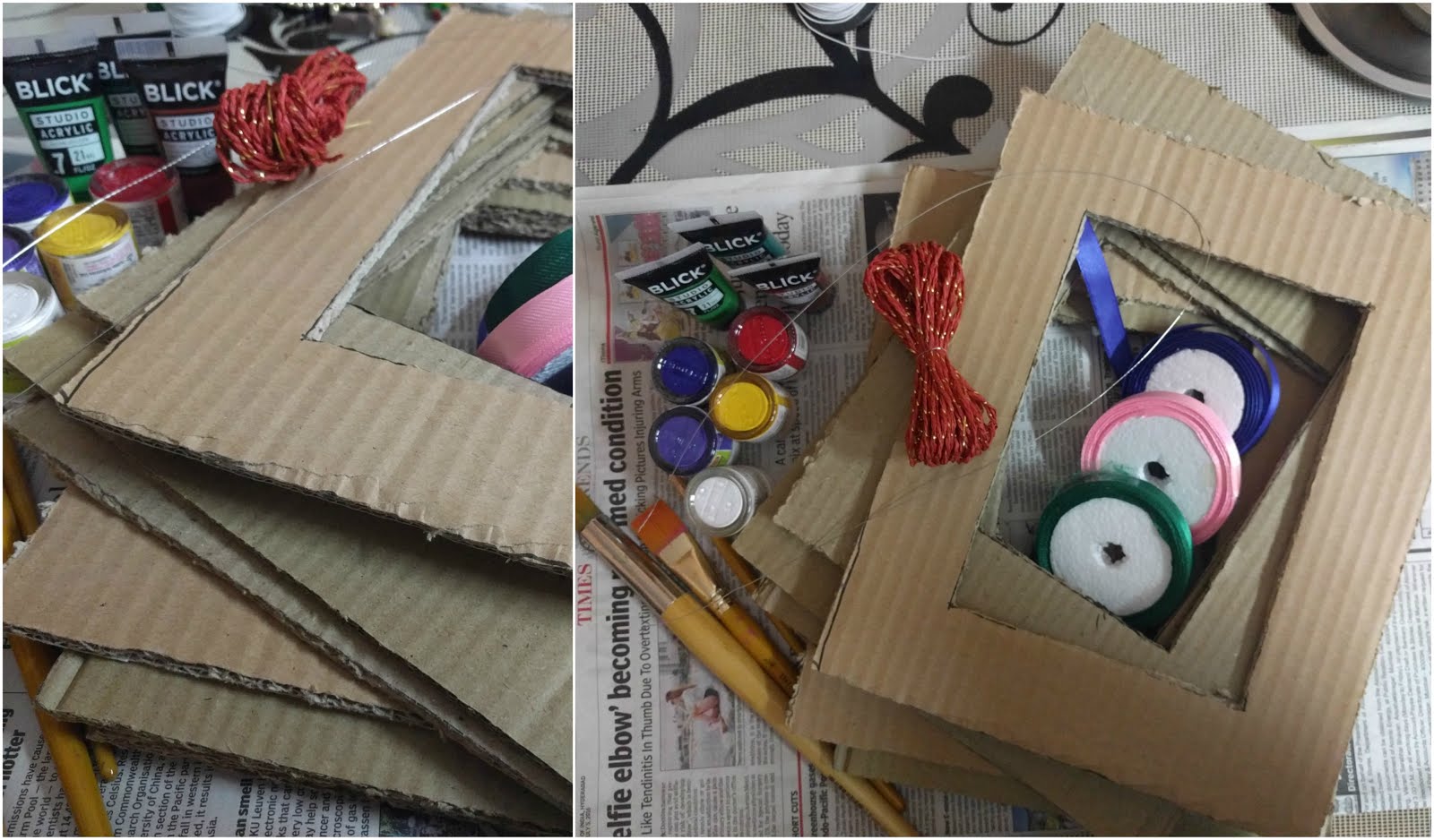 Creative Fish At Work: How to make photo frames in under 30 minutes