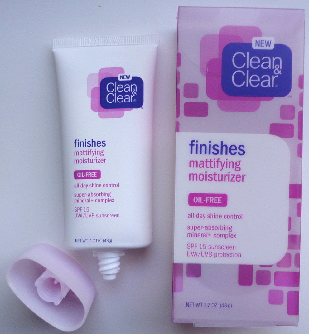 clean and clear mattifying moisturizer