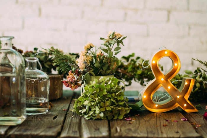 Letra de luces cartón diy