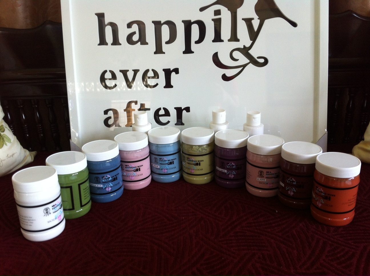 Decoupage It Yourself Materials supply by me.