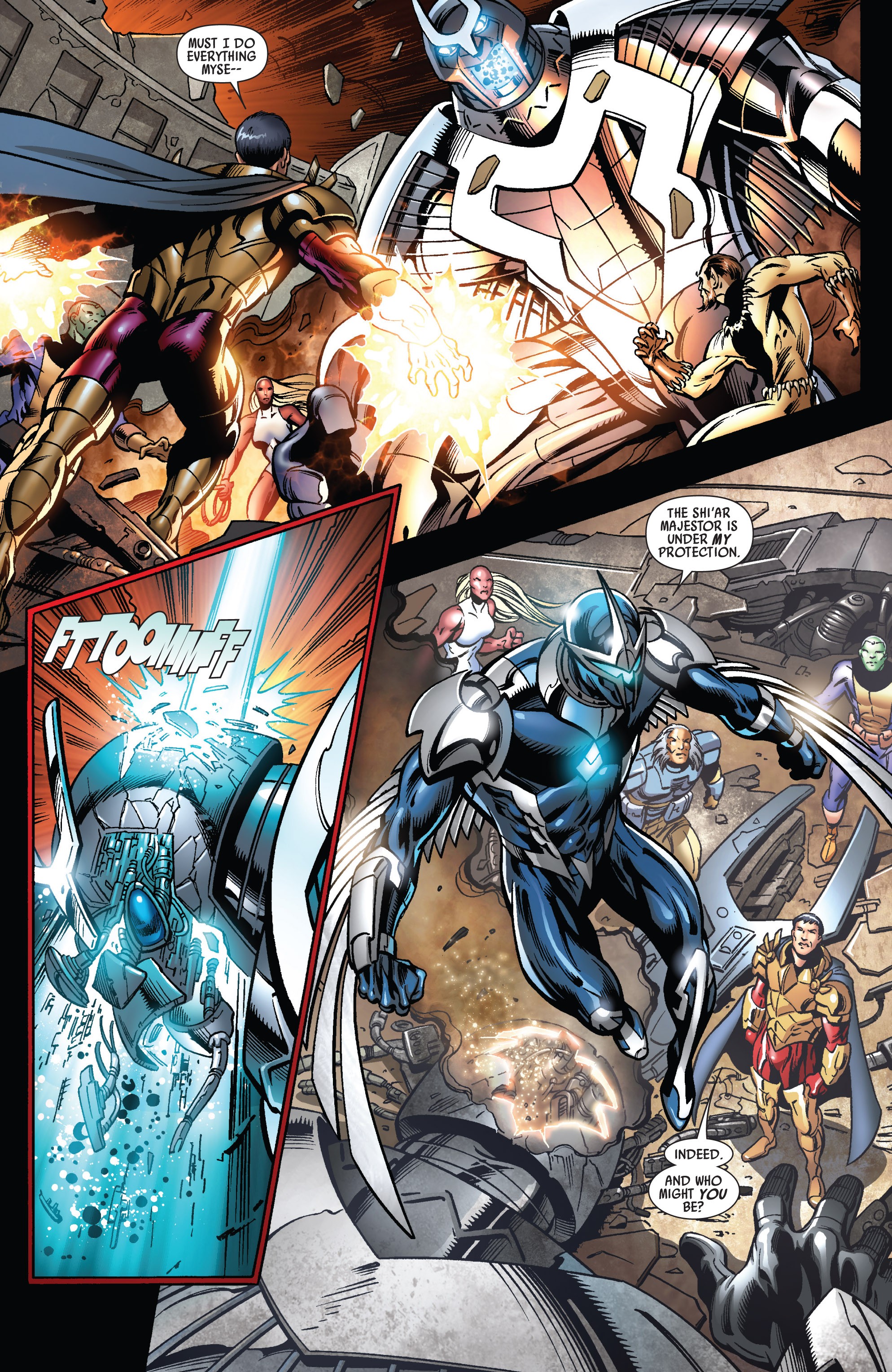 Read online War of Kings comic -  Issue #4 - 5