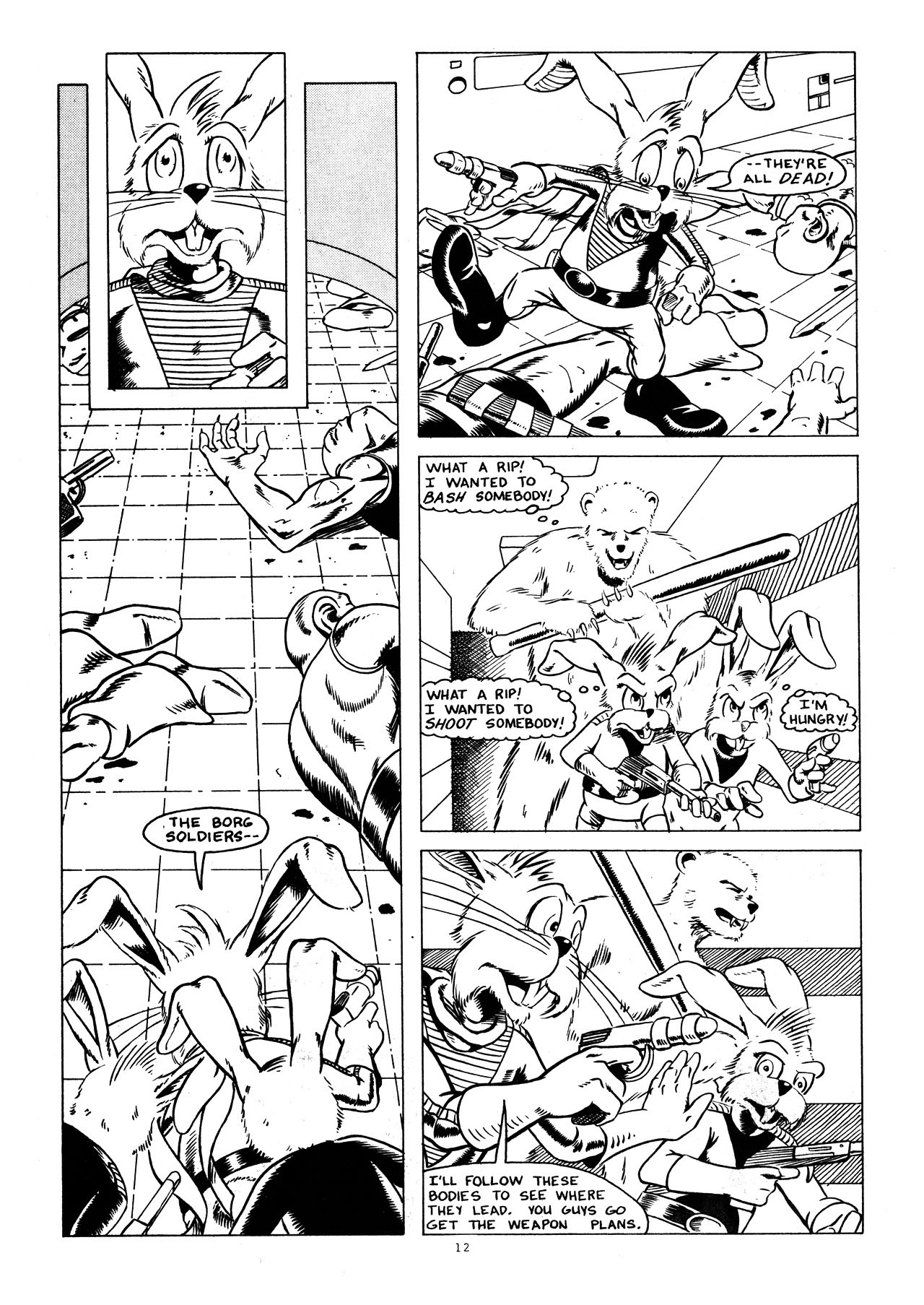 Read online Renegade Rabbit comic -  Issue #1 - 14