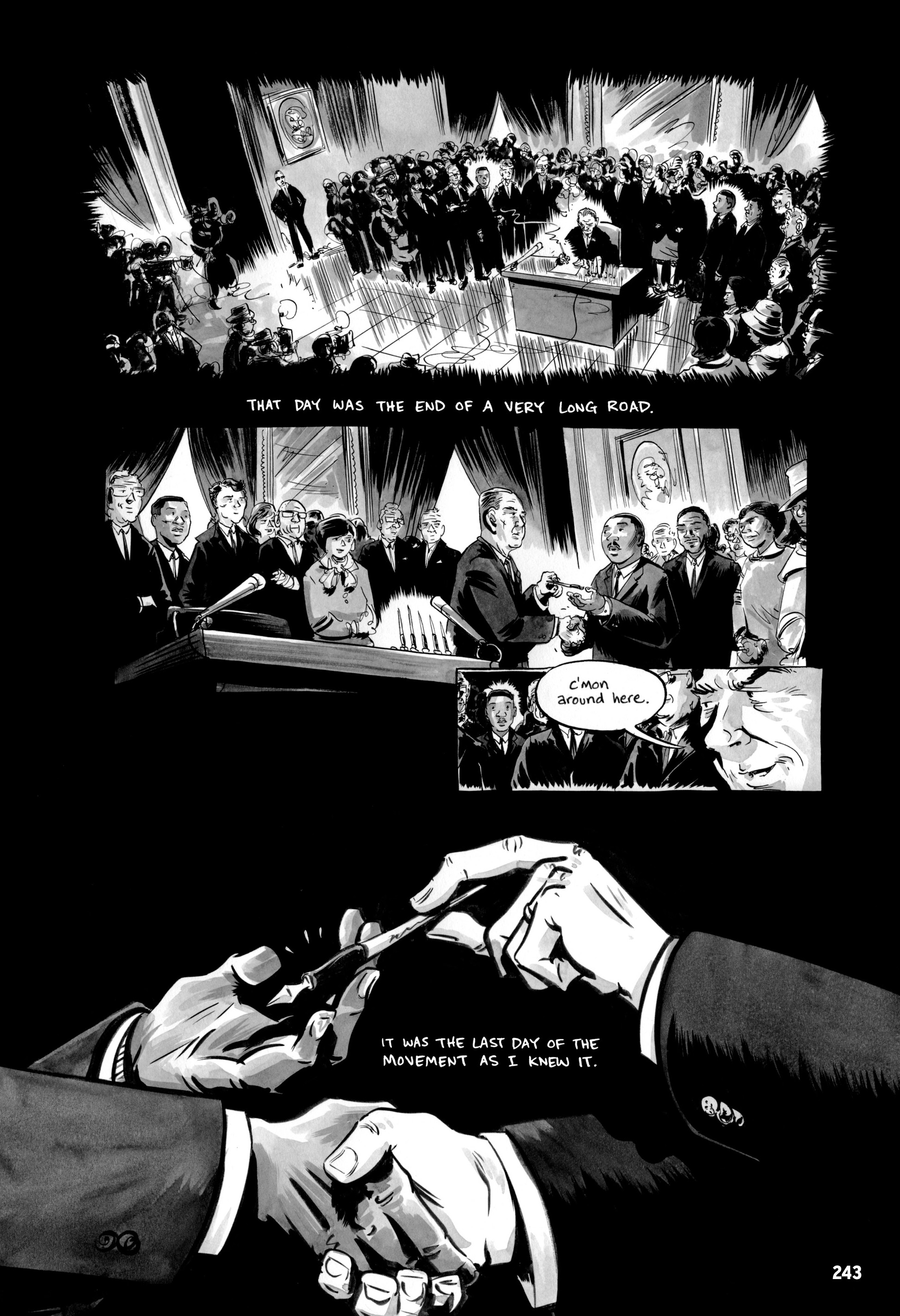 Read online March comic -  Issue #3 - 238