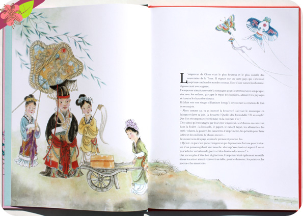 La princesse aux doigts d’or de Christian Jolibois et He Zhihong - éditions Milan