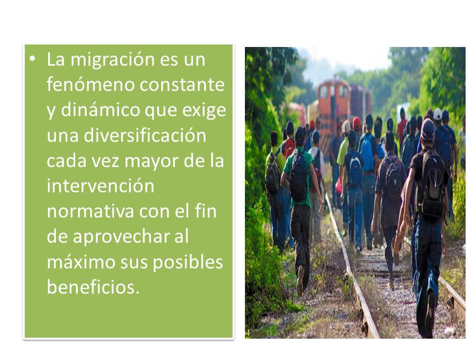 MIGRACIÓN EN MÉXICO EFECTOS DE LA MIGRACIÓN