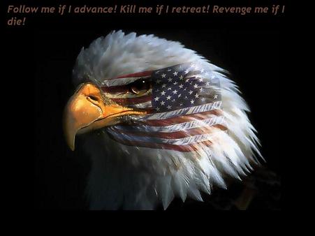 american flag eagle tattoo. american flag background.