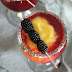 Blackberry Peach Frozen Margaritas #drink #summer