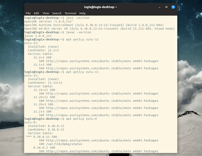 Zulu OpenJDK builds on Ubuntu