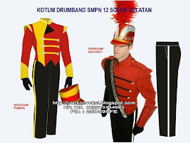 KOSTUM PEMAIN DRUMBAND DAN MAYORET