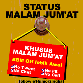 Humor malam jumat Status Gambar lucu