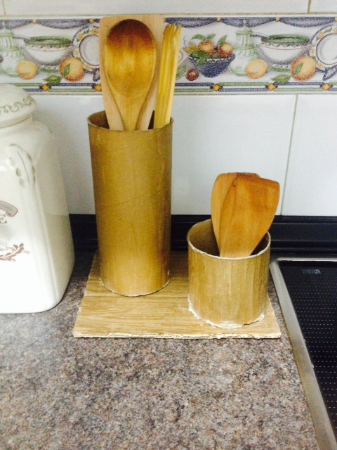Pour toi et pour moi: DIY: RECIPIENTE PARA UTENSILIOS DE COCINA