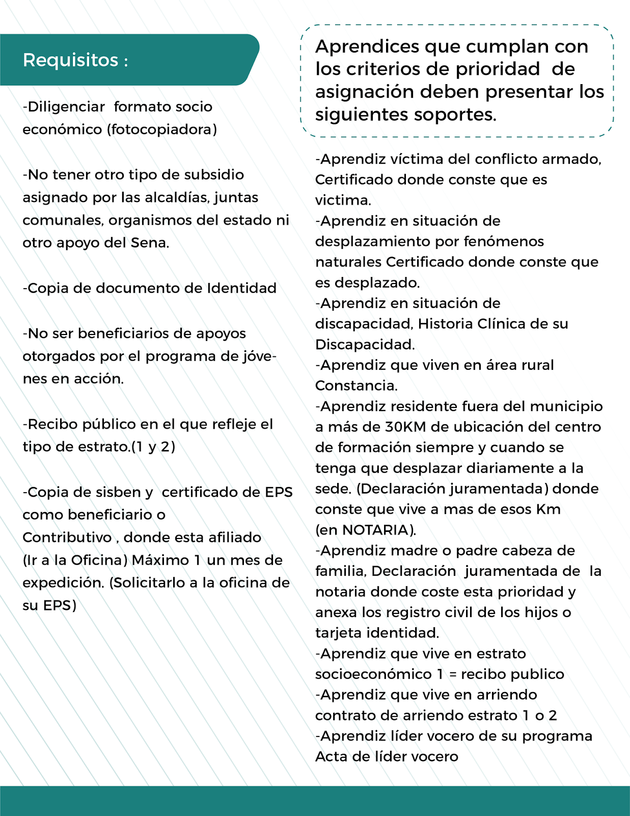 Centro de Comercio y Servicios / SENA Regional Bolívar: Apoyo de