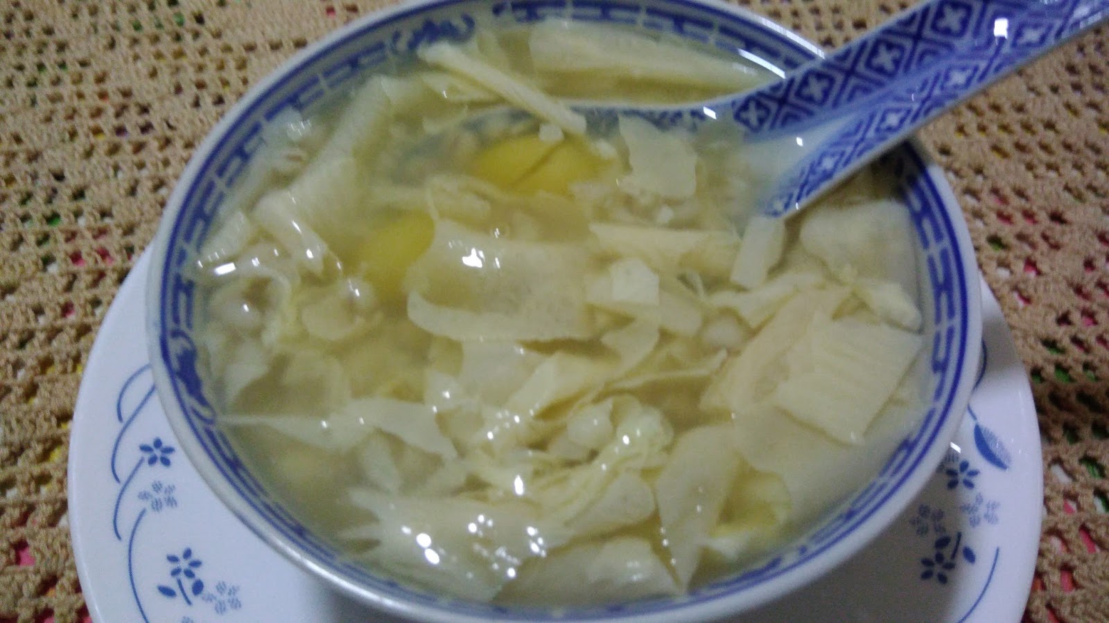 Cooking with Lu Beancurd Skin Gingko Nut Barley Dessert Fuchok Yee