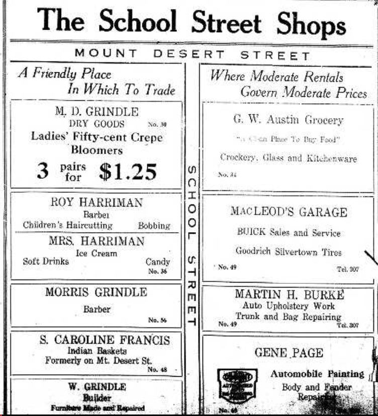 ABANDONED TRAILS OF ACADIA NATIONAL PARK THE MOUNT DESERT NURSERIES