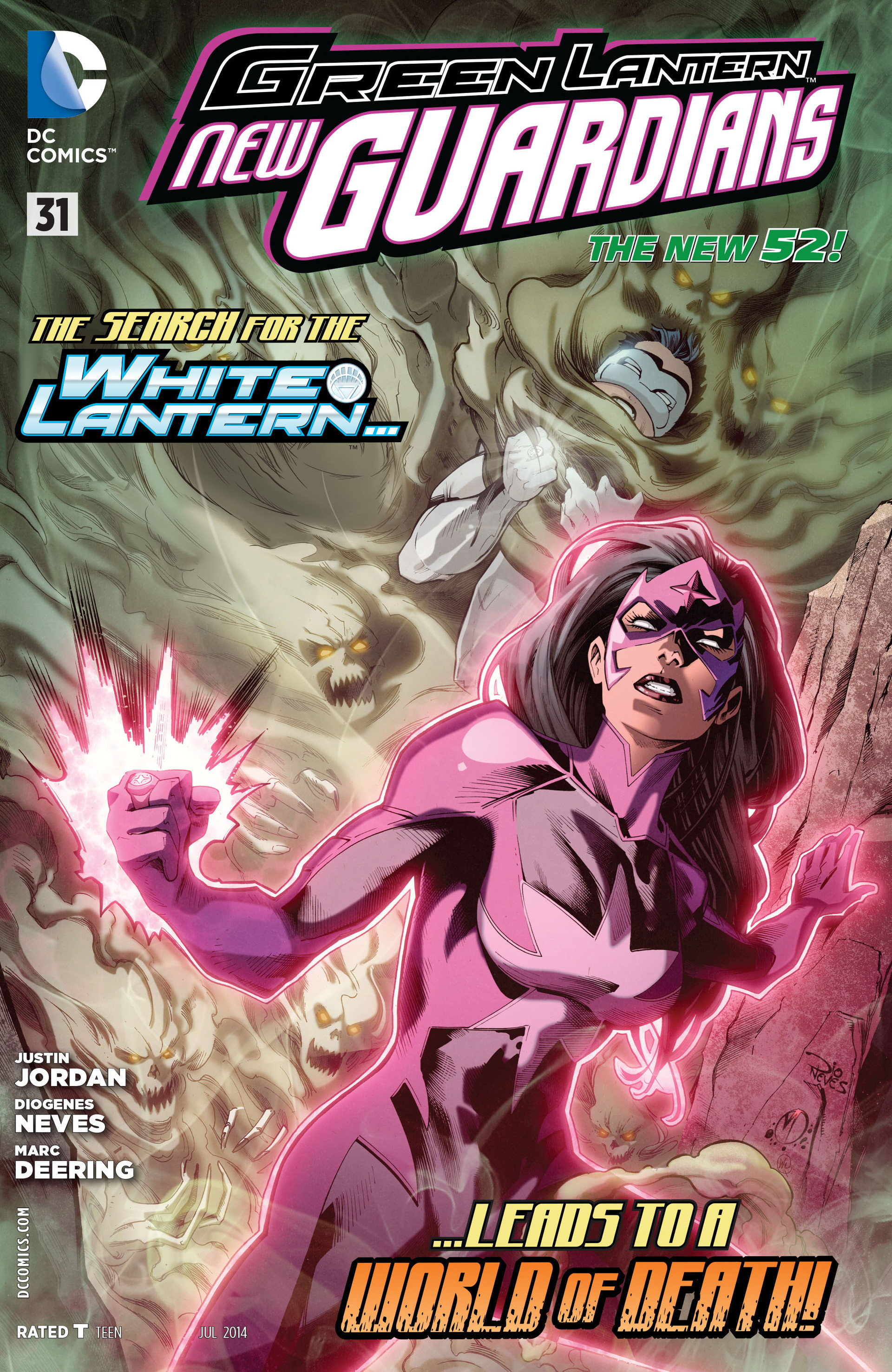 Read online Green Lantern: New Guardians comic -  Issue #31 - 1