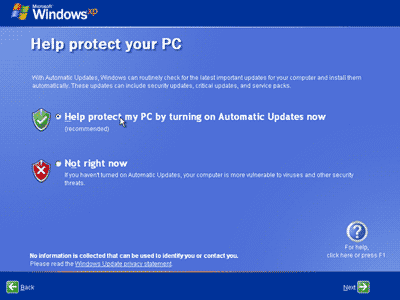 Menentukan keamanan sistem windows XP