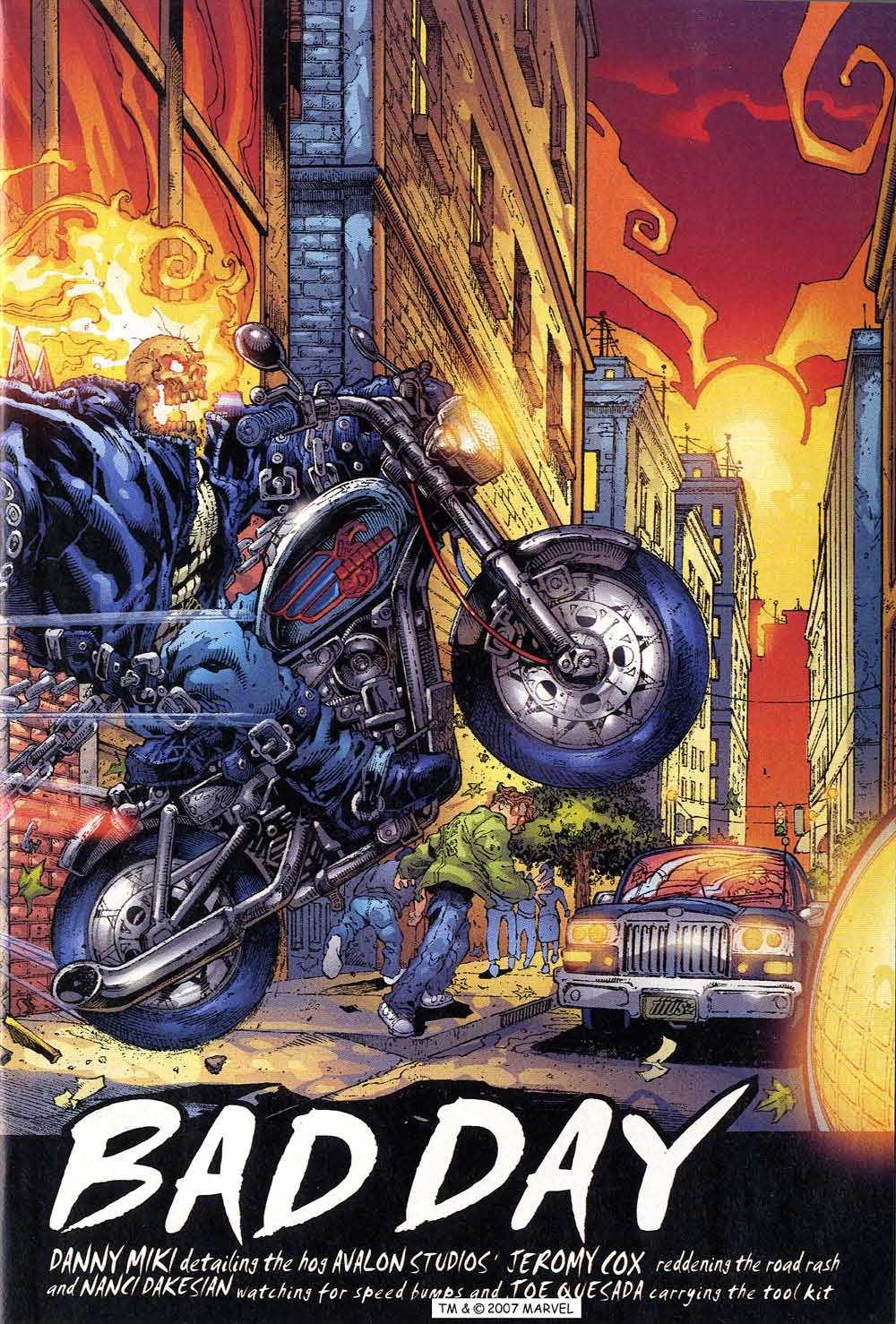 Read online Ghost Rider (2001) comic -  Issue #1 - 8