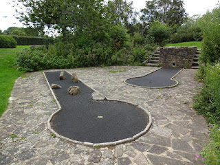 Crazy Golf at Coate Water Country Park in Swindon
