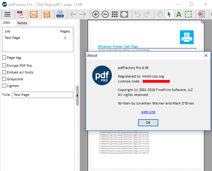 Free Program Fineprint Pdffactory Pro V4.50 Incl Keymaker-zwt Free Program Fineprint Pdffactory Pro V4.50 Incl Keymaker-zwt