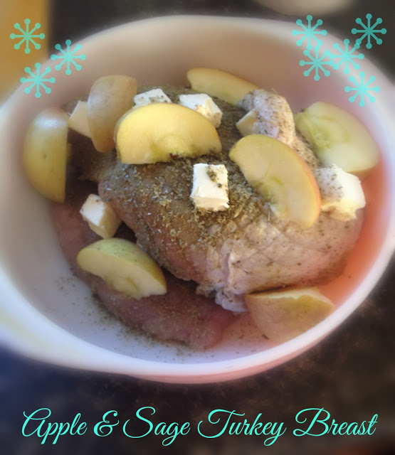 apple sage turkey breast - perfect for christmas eve