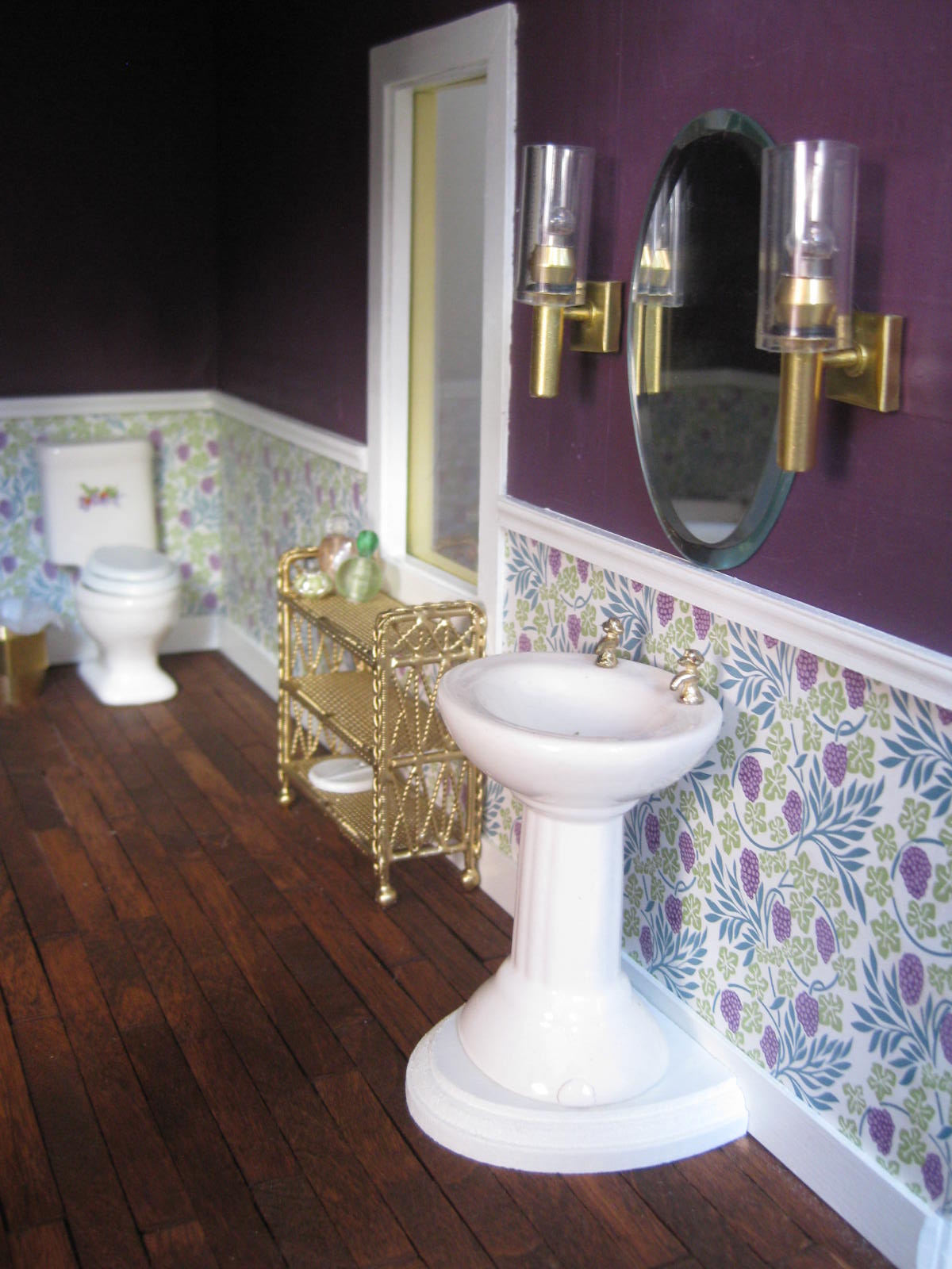 large and in charge: Tutorial: Tape-wiring a dollhouse, the basics.