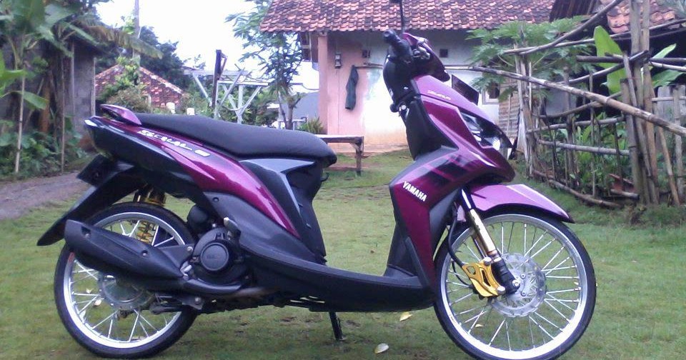 Konsep 24+ Modifikasi Motor Mio Soul Warna Ungu