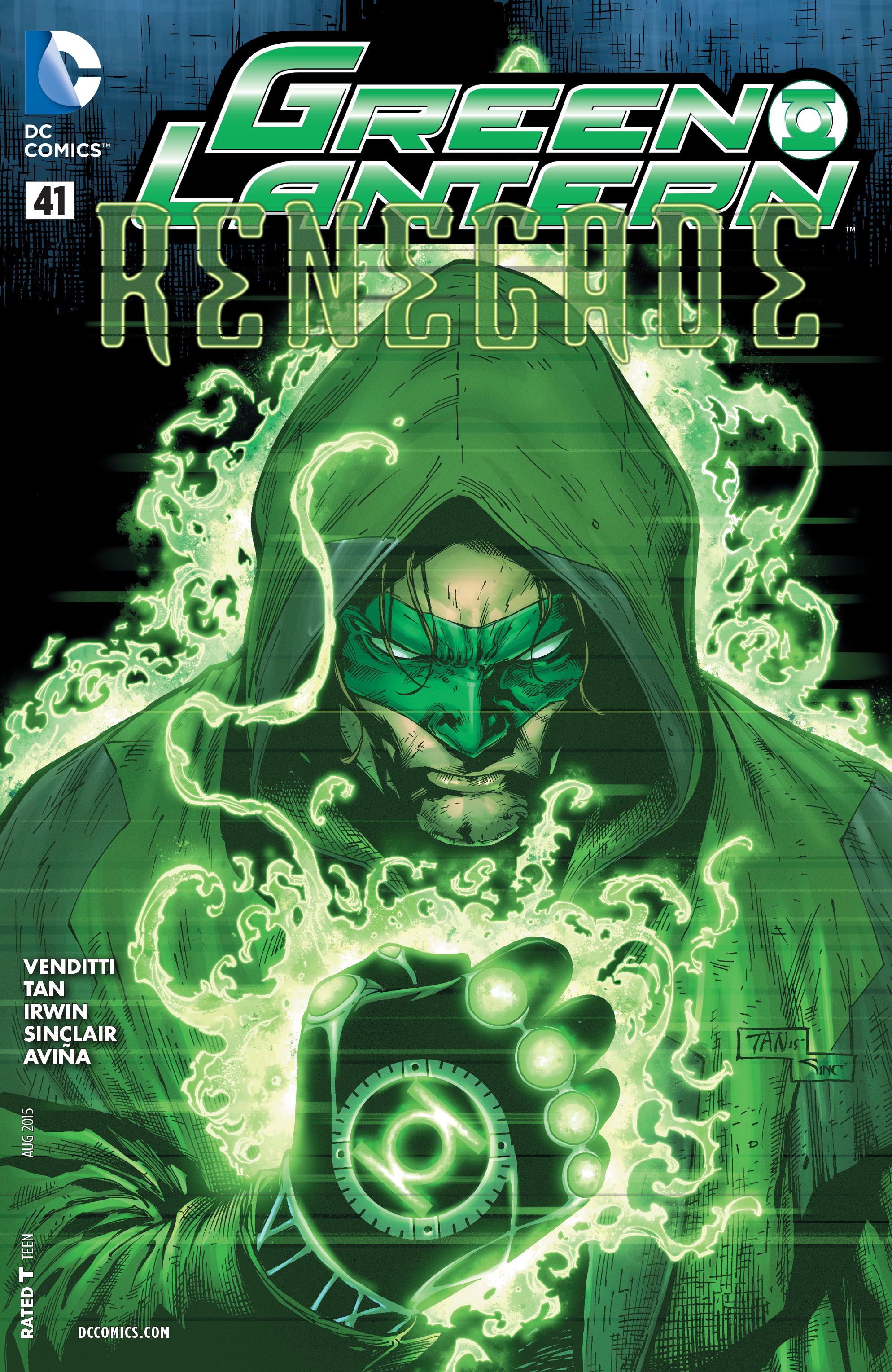 Read online Green Lantern (2011) comic -  Issue #41 - 1