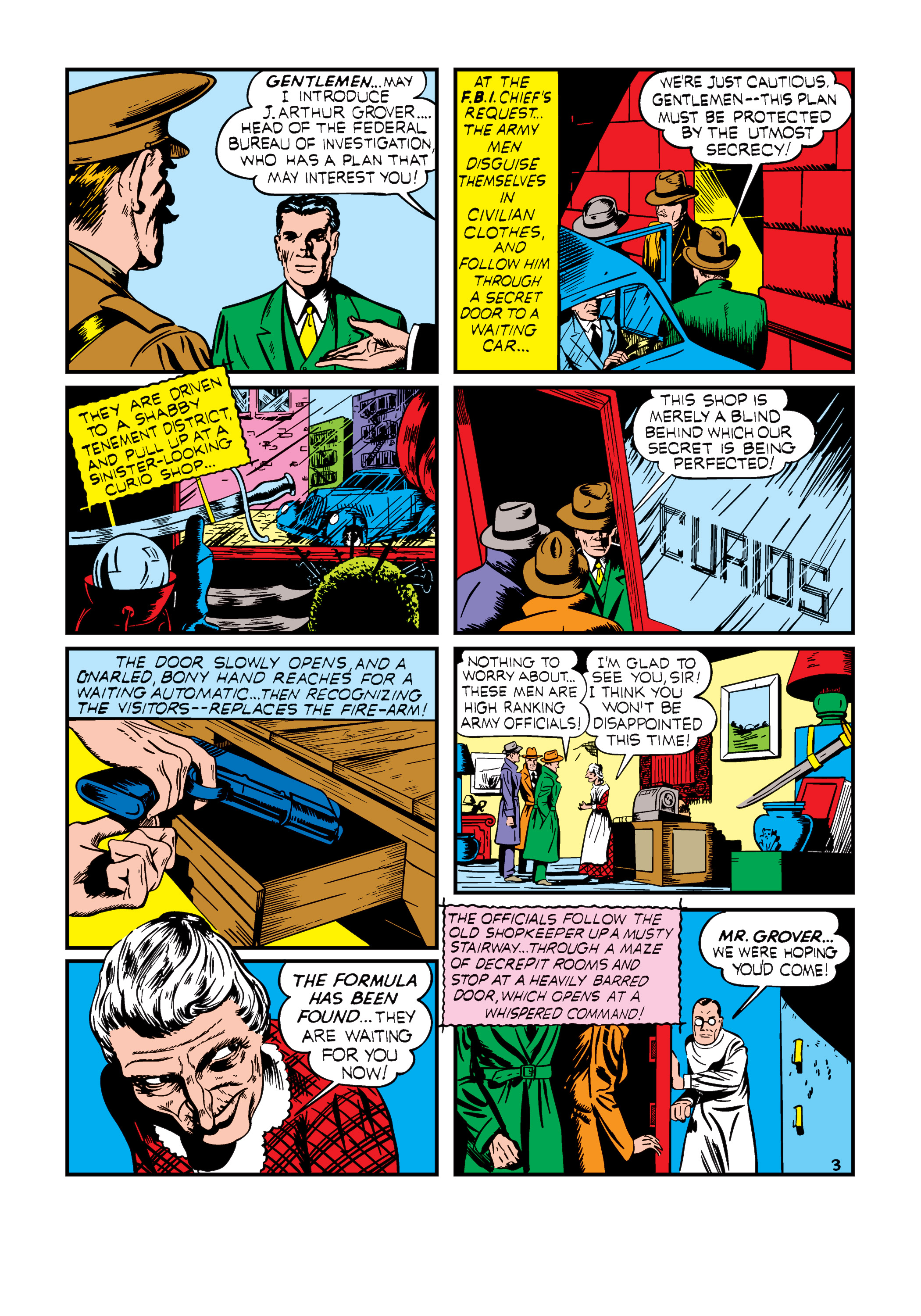 Read online Marvel Masterworks: Golden Age Captain America comic -  Issue # TPB 1 (Part 1) - 14