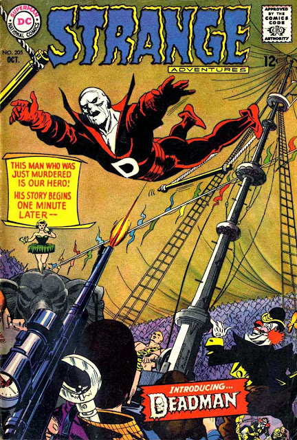 Strange Adventures v1 #205, 1967 dc bronze age comic book cover - 1st Deadman Strange Adventures v1 #205, 1967 dc bronze age comic book cover - 1st Deadman