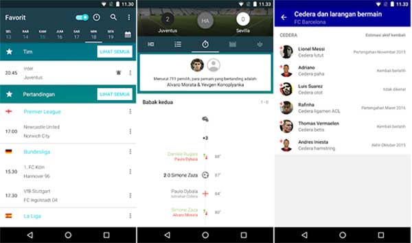 8 aplikasi berita sepakbola terbaik untuk Android!