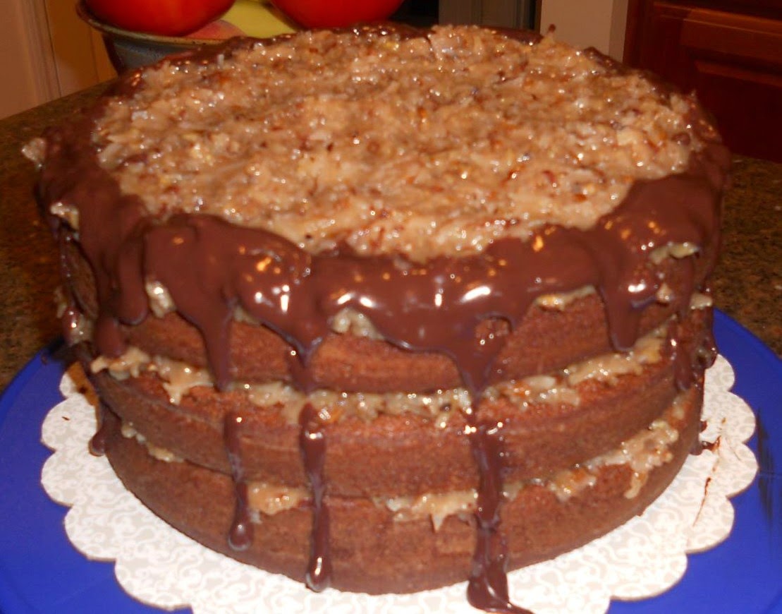 German Sweet Chocolate Cake