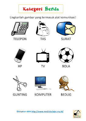 Contoh Soal Anak Tk Tema Alat Komunikasi Terbaru 2019