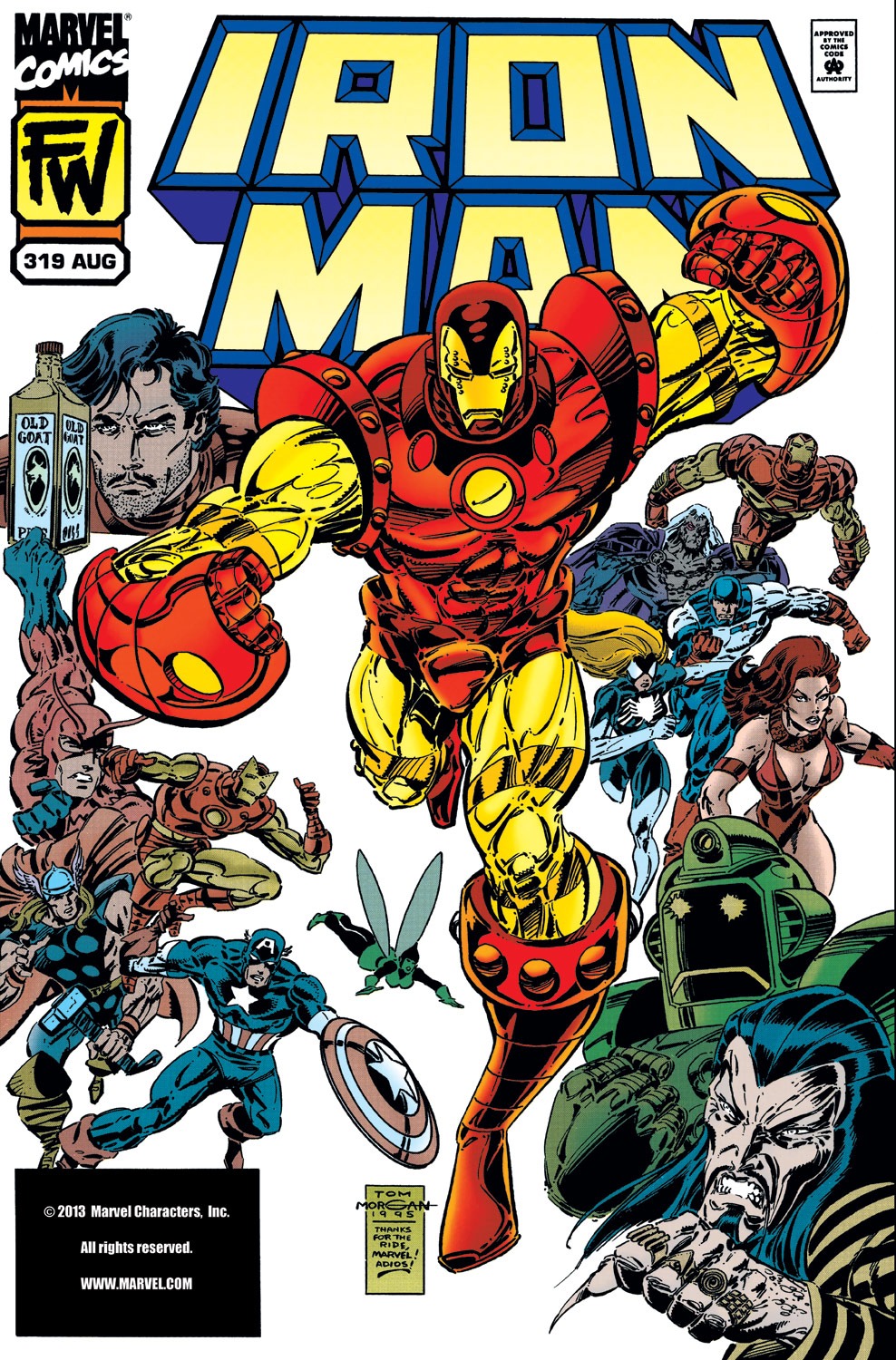 Read online Iron Man (1968) comic -  Issue #319 - 1