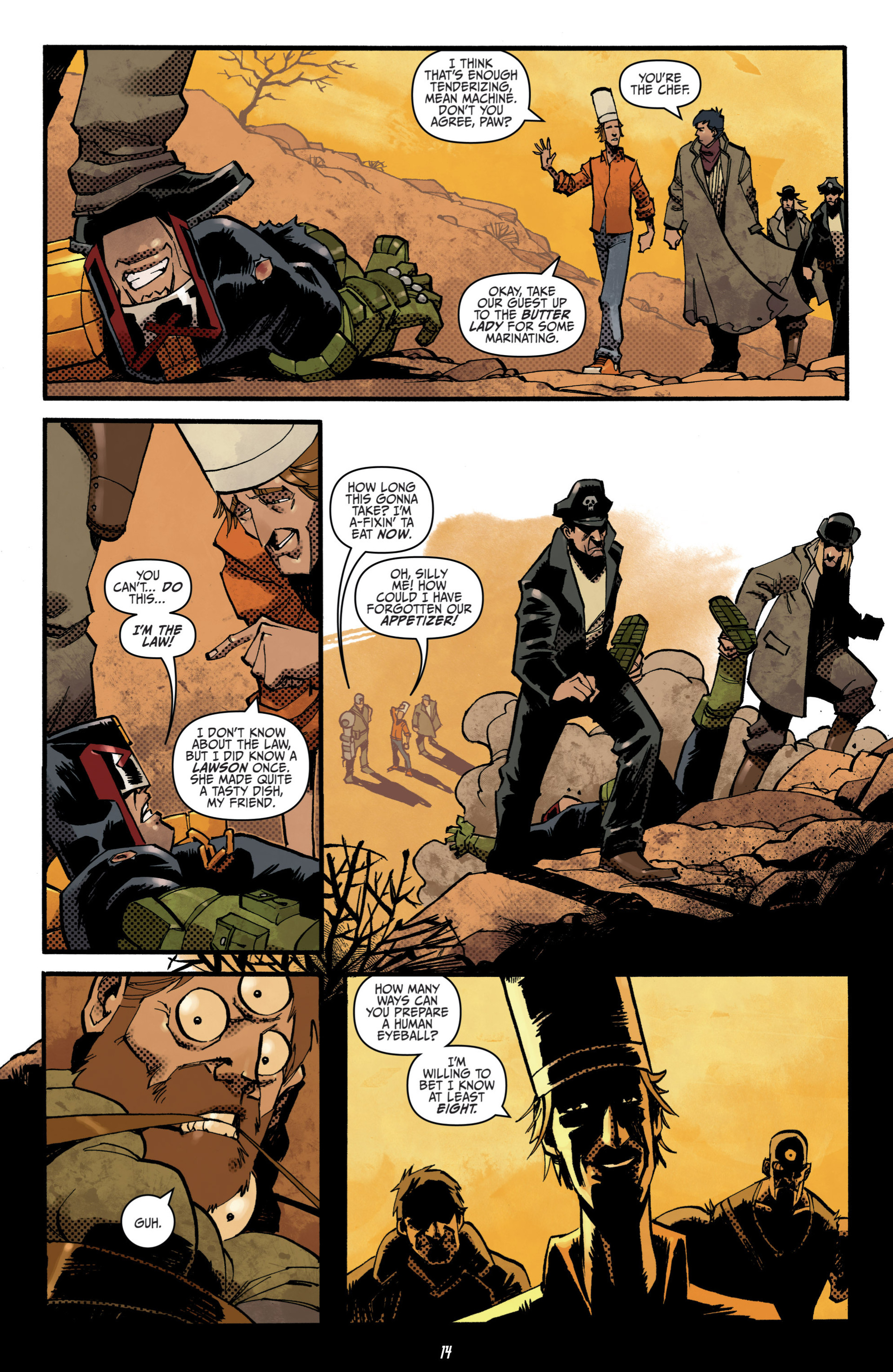 Read online Judge Dredd (2012) comic -  Issue #11 - 17