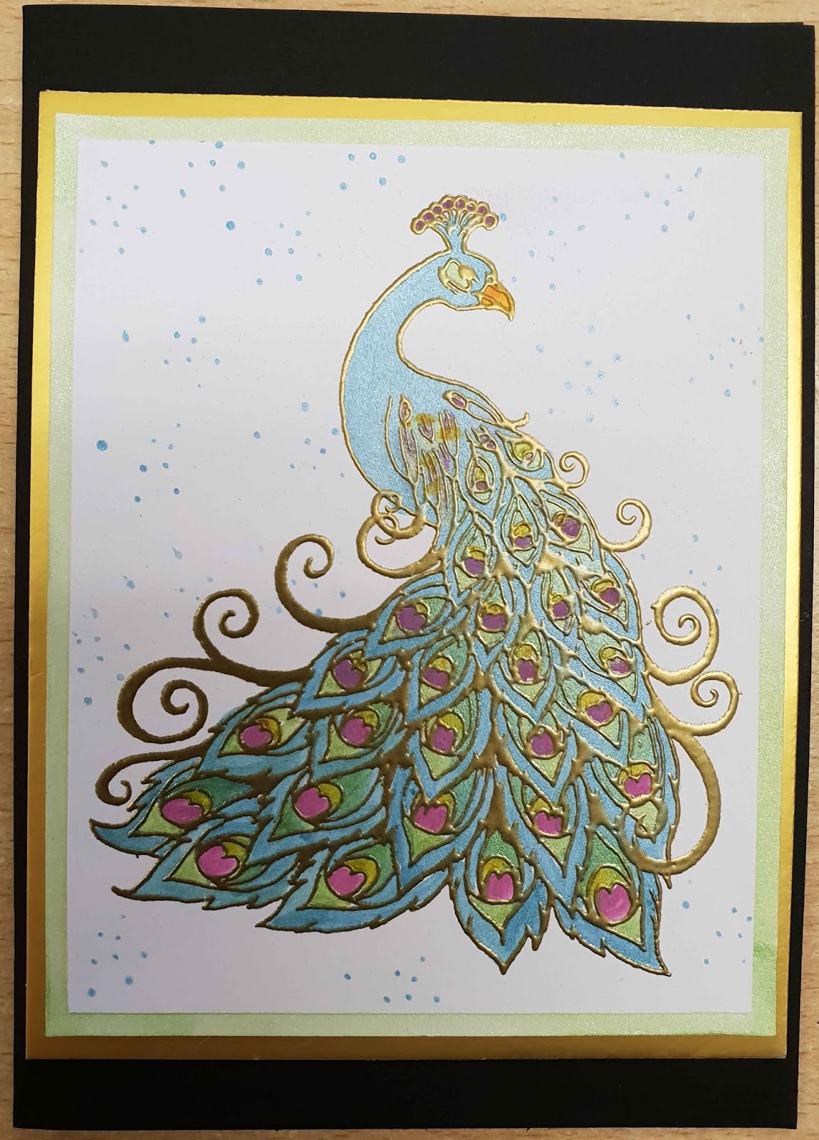 The Purple Zone: Proud Peacock