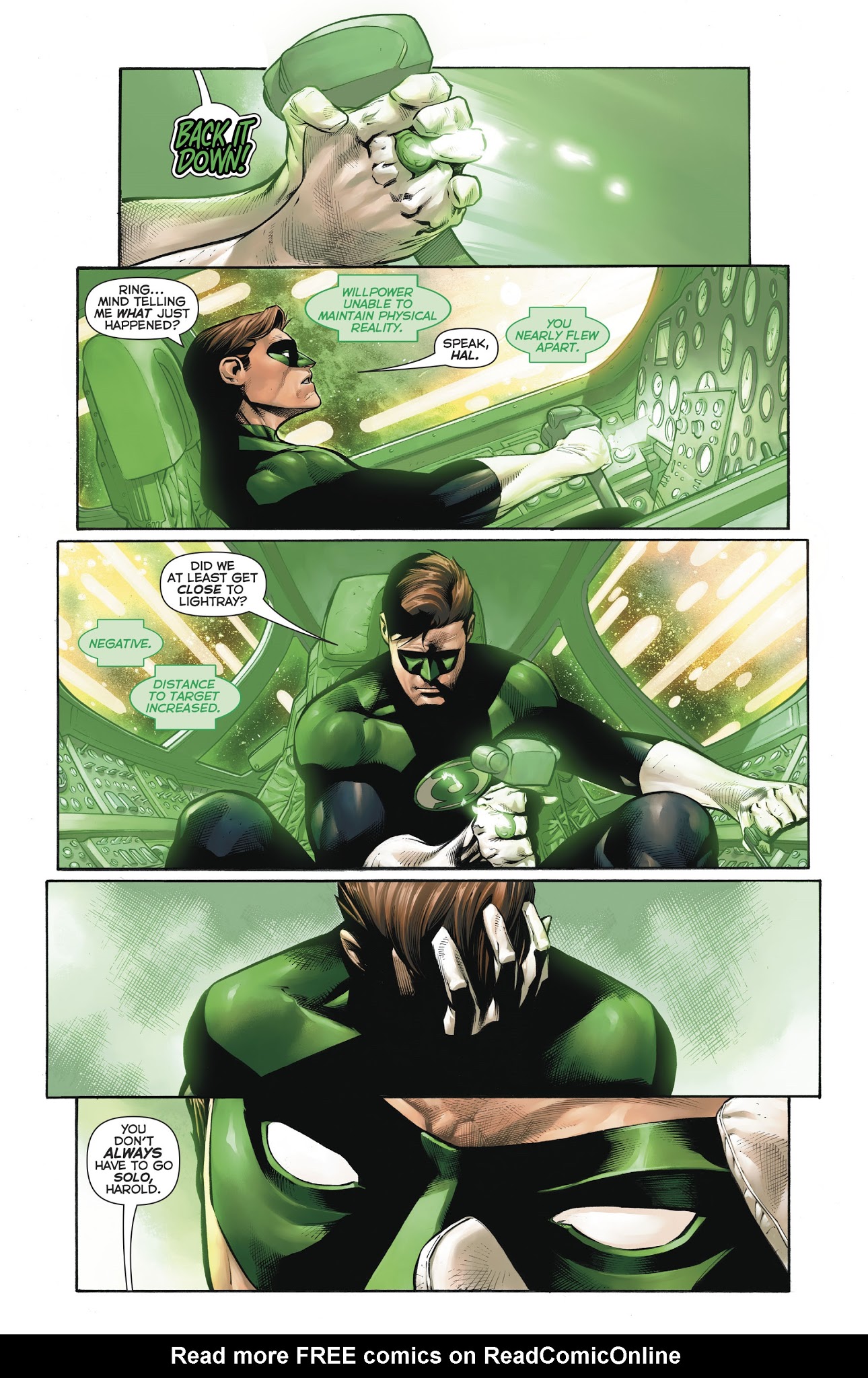 Read online Hal Jordan And The Green Lantern Corps comic -  Issue #28 - 7