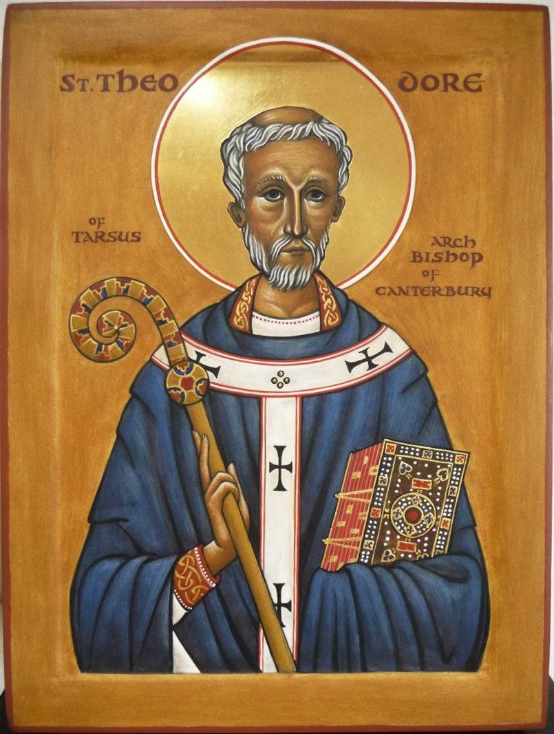 Святитель Феодор Тарсийский, архиепископ Кентерберийский